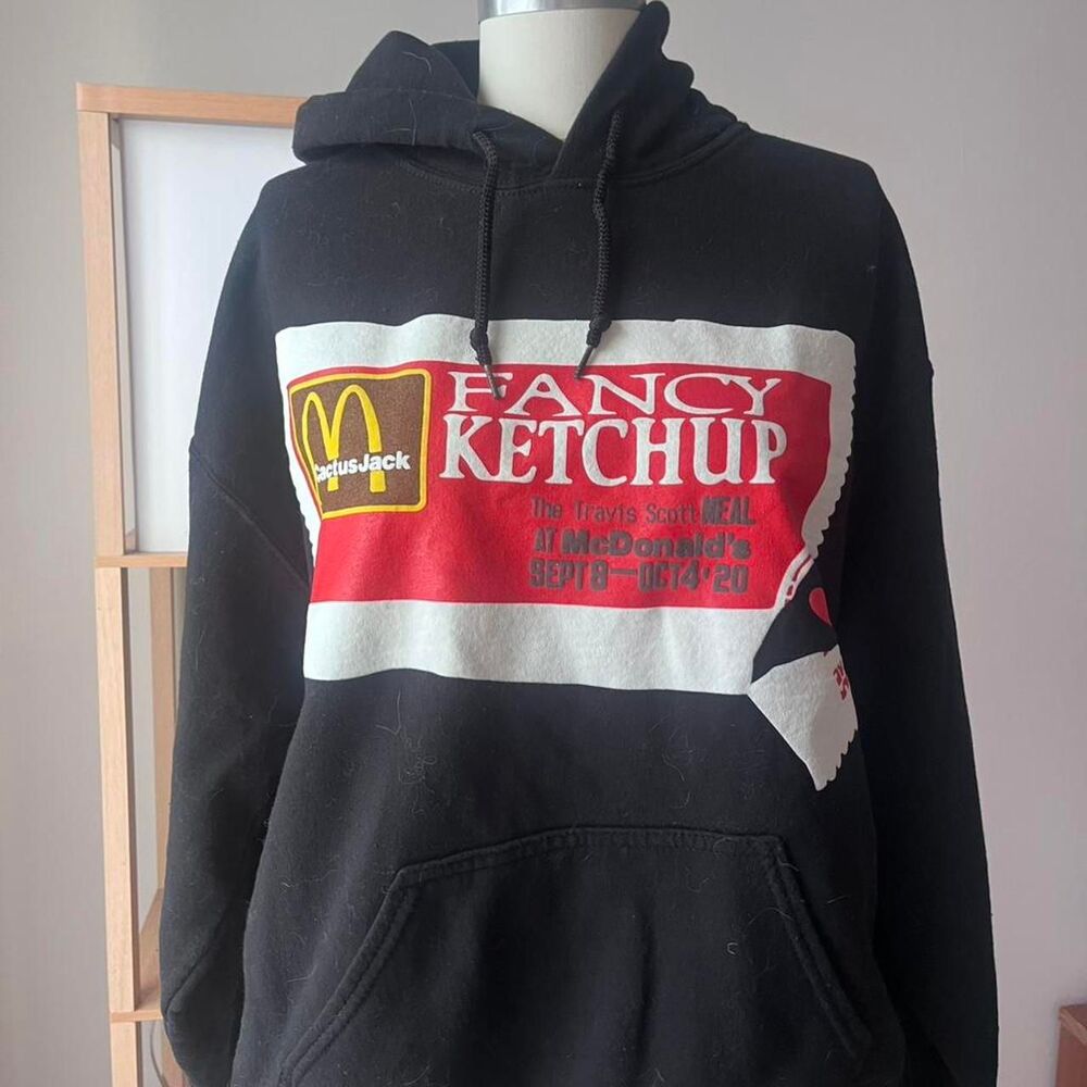 Travis-scott McDonald Men's Black Hoodie